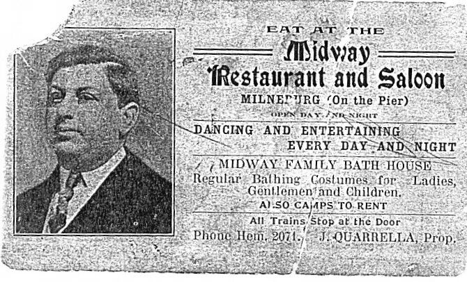 1914 - John Quarrella's Midway Restaurant at Milneburg #2